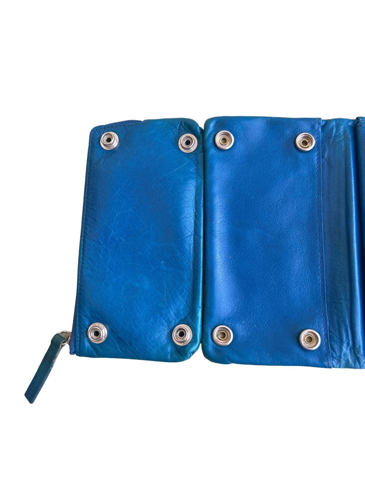 CABANE de ZUCCa 1990s Zucca Detachable Compartment Cyber Punk Leather Wallet Size ONE SIZE - 5 Thumbnail