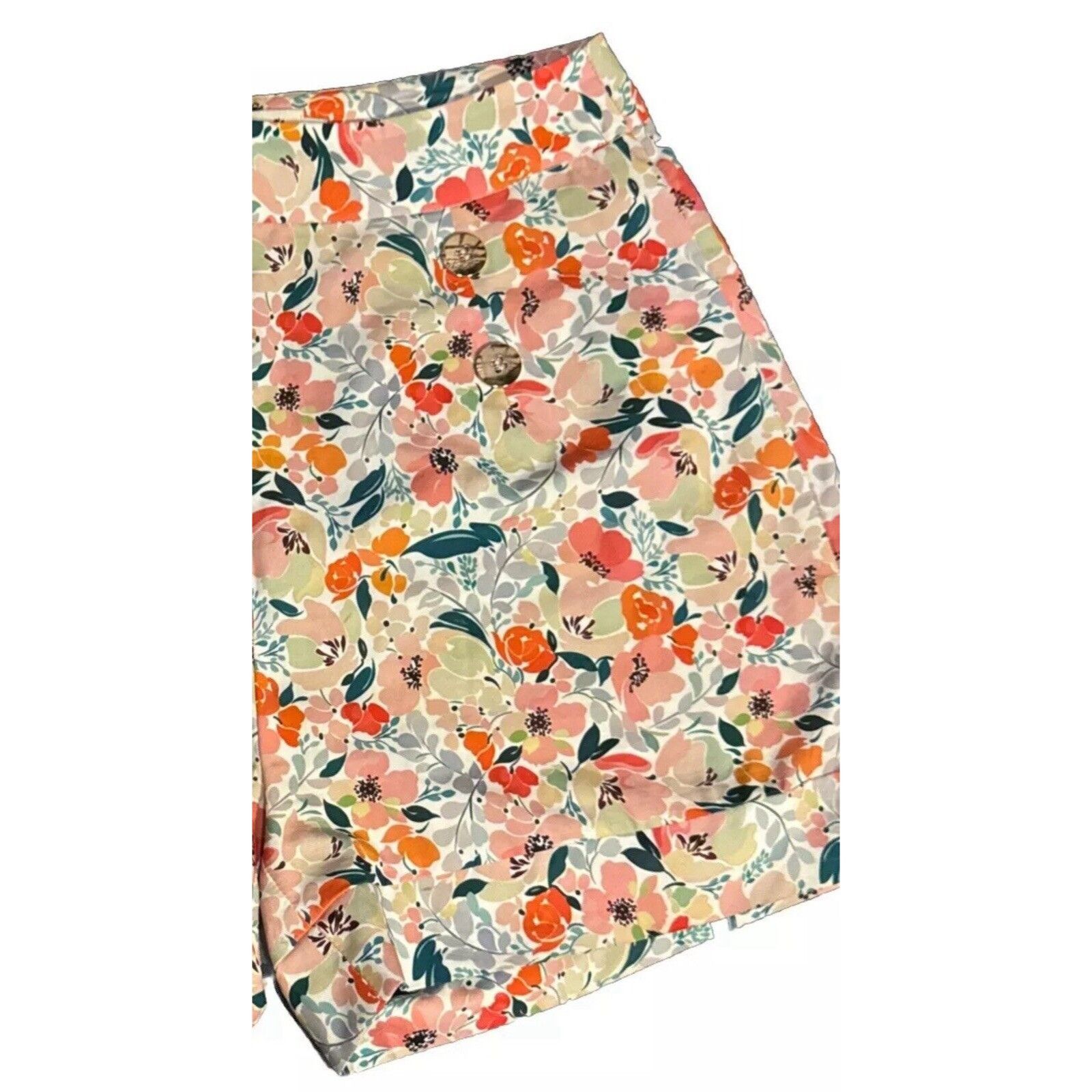Other Molly Bracken Floral Shorts Lightweight Wrinkle Free Coastal Size 25" / US 0 / IT 36 - 14 Thumbnail