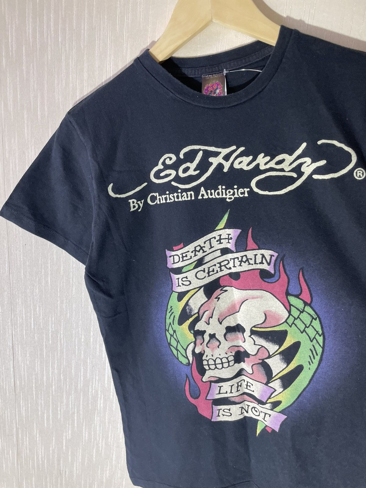 Ed Hardy × Japanese Brand × Vintage Ed hardy vintage Japanese T shirt Size US S / EU 44-46 / 1 - 4 Thumbnail