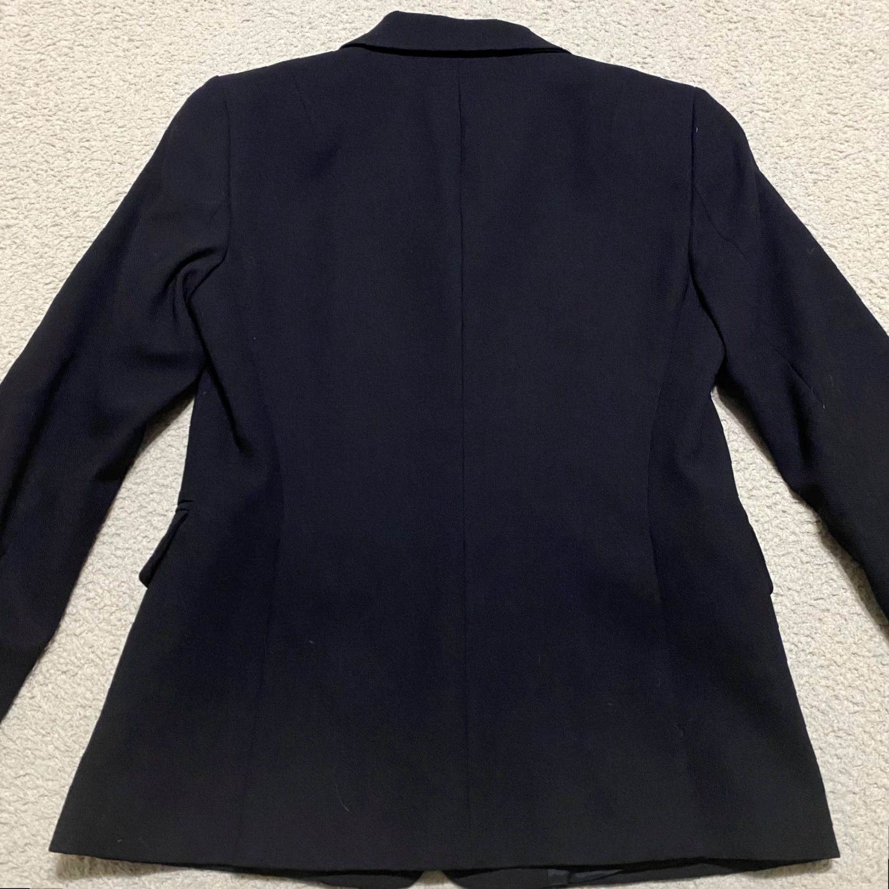 J.Crew J.CREW Blazer Womens Jacket 0 Blue Wool Long Sleeve Button Lined Office Fall Winter Spring Size XS / US 0-2 / IT 36-38 - 2 Thumbnail