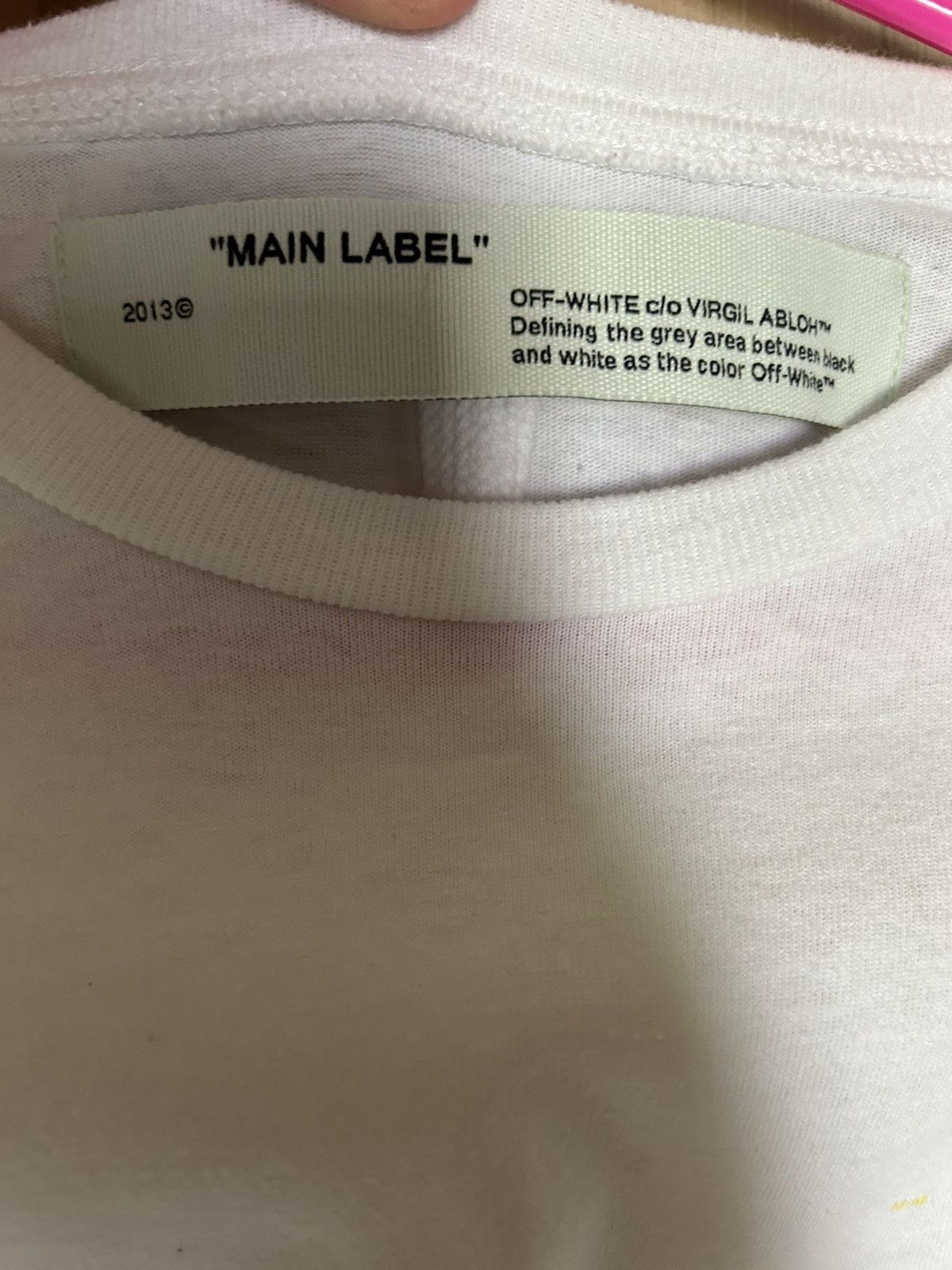 Off-White Off-White Ssense Exclusive White & Yellow Acryclic Arrows Size US S / EU 44-46 / 1 - 4 Thumbnail