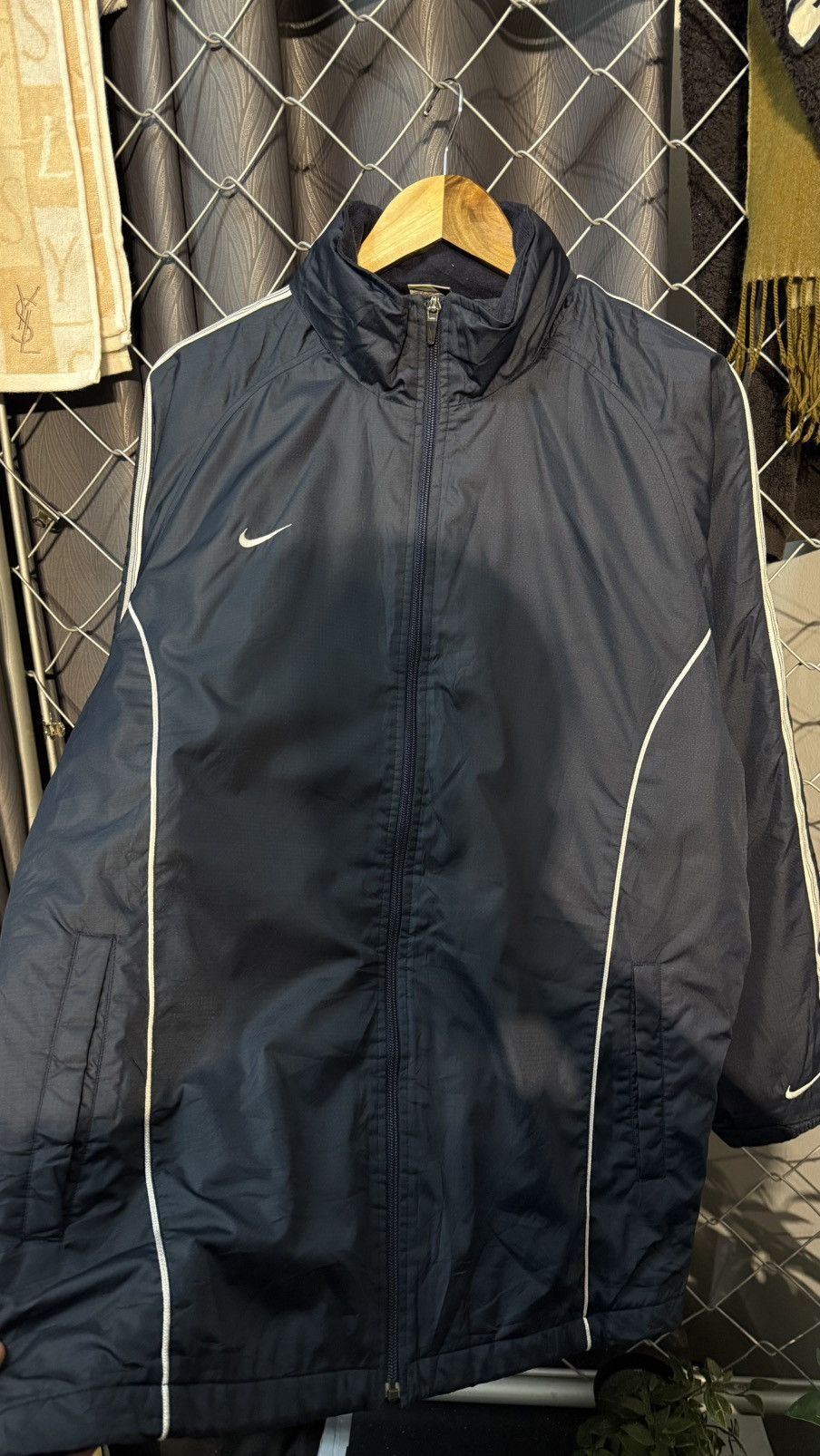 Nike Y2K NIKE OUTERWEAR WINDBREAKER Size US L / EU 52-54 / 3 - 2 Thumbnail