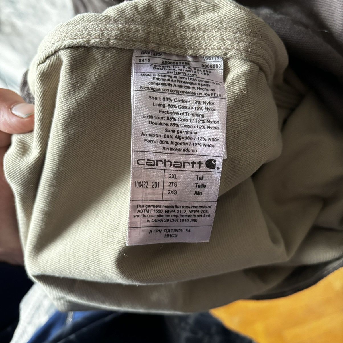 Carhartt × Carhartt Wip carhartt canvas jacket Size US XXL / EU 58 / 5 - 5 Thumbnail