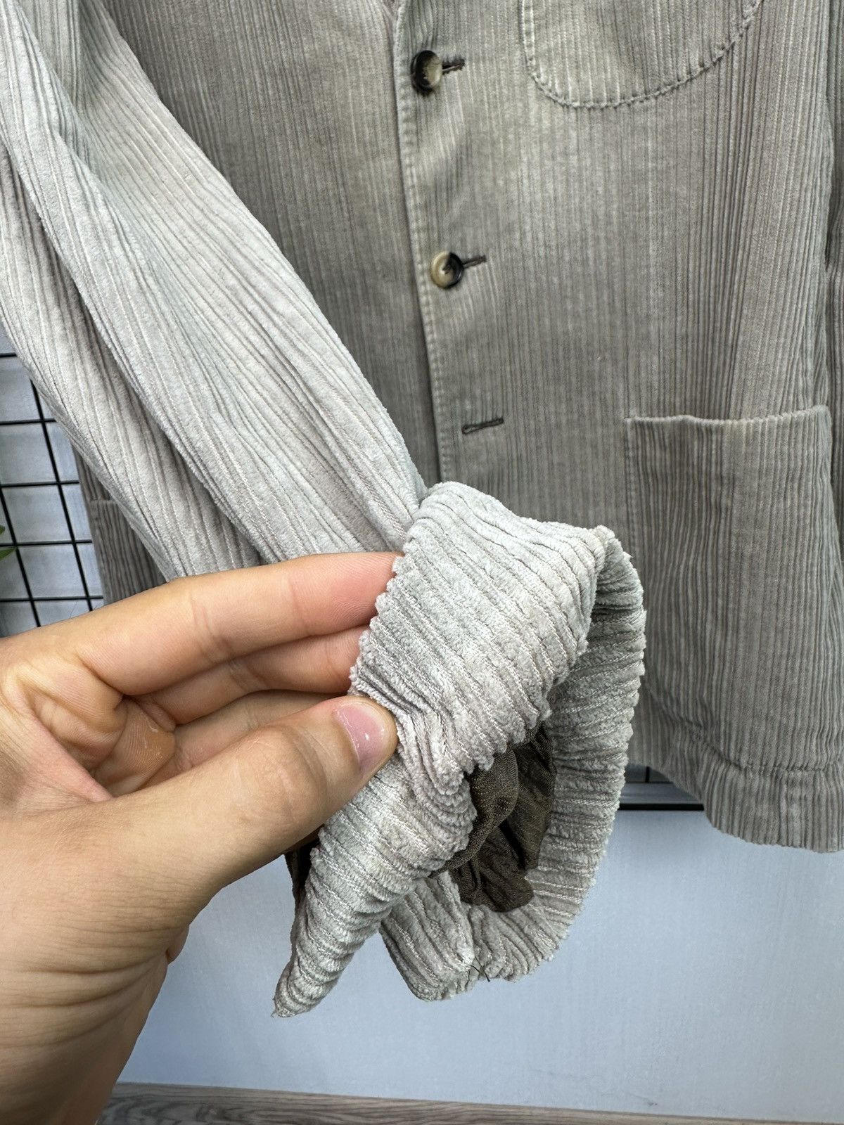 Pal Zileri Pal Zileri Men 50 Blazer Beige 100% Cotton vintage Size 50R - 8 Thumbnail