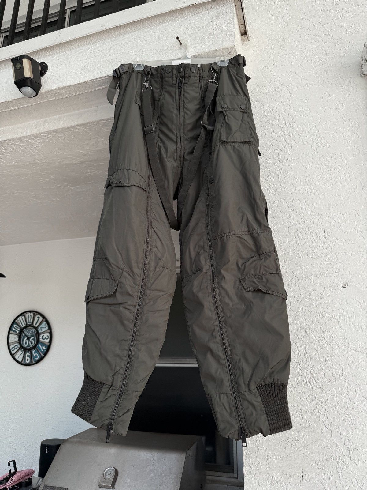 Kith Kith NYC Astor Flight Suspender Pants Olive XL Baggy Size US 36 / EU 52 - 1 Thumbnail