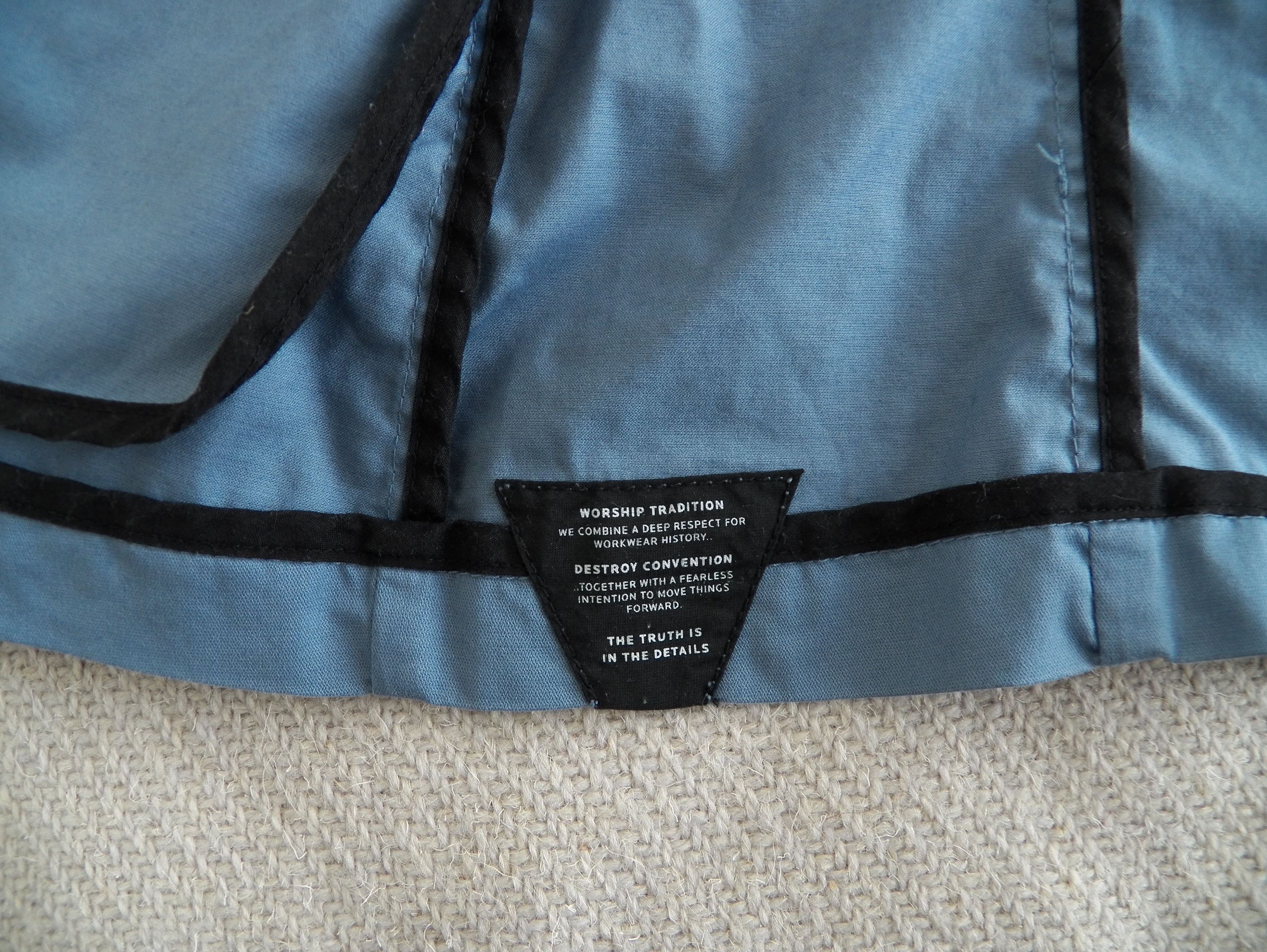 DENHAM Denham Washed stretch cotton blazer sport coat 3 Button XL Size 44R - 5 Thumbnail