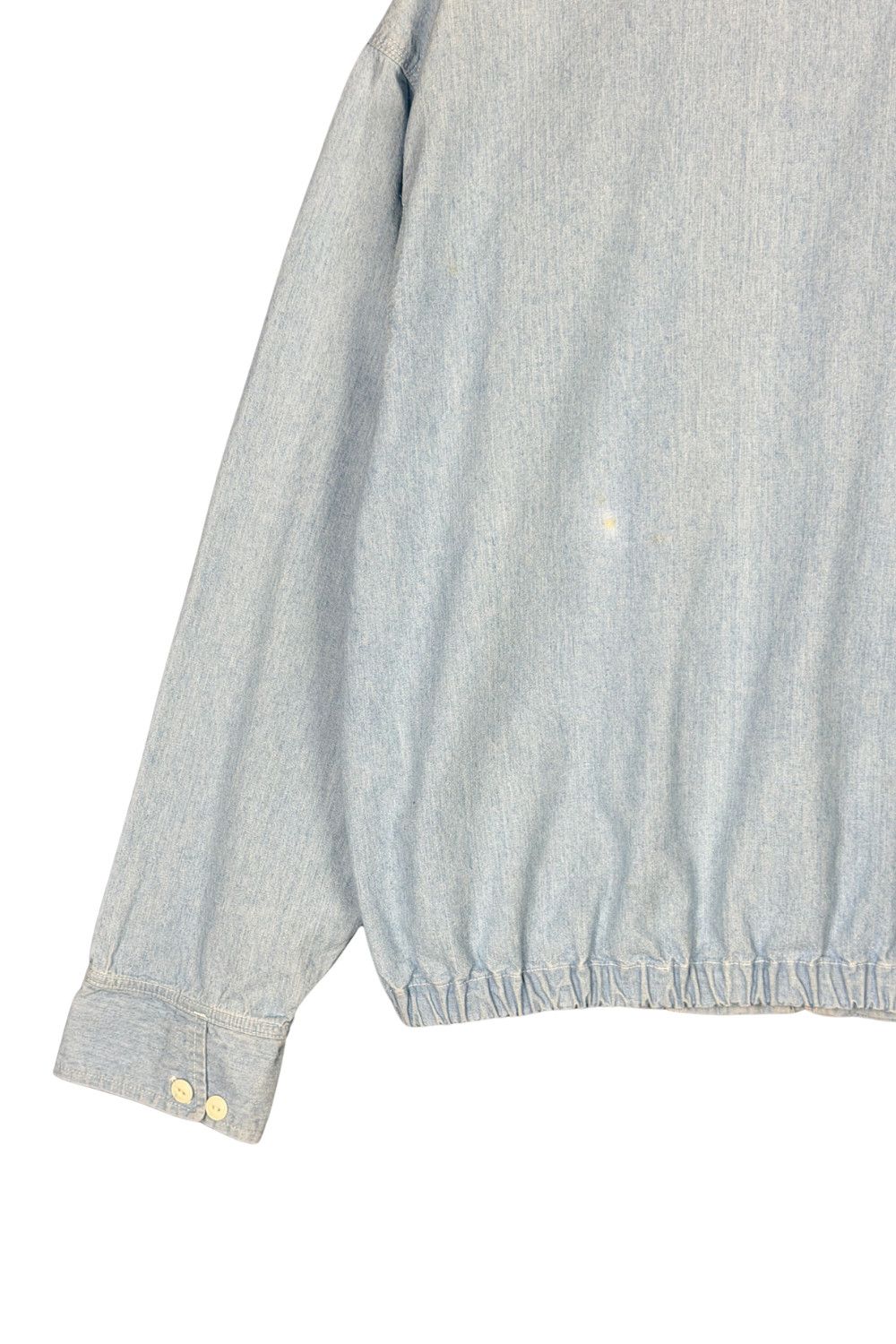 Polo Ralph Lauren 90s Polo Country Ralph Lauren Chambray Zip Jacket Size US L / EU 52-54 / 3 - 14 Thumbnail