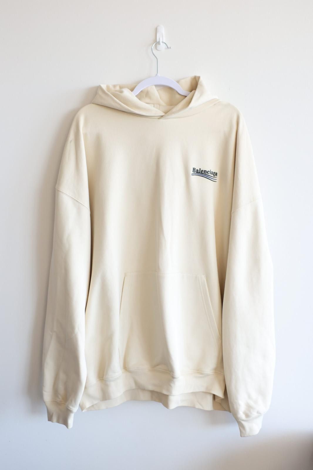 Balenciaga Balenciaga Political Campaign Oversized Hoodie Small Size US S / EU 44-46 / 1 - 1 Thumbnail