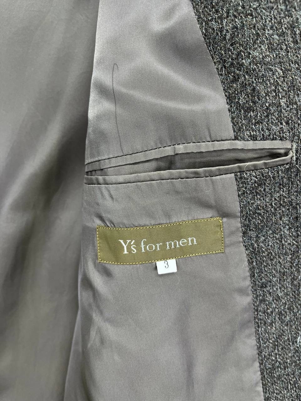 Vintage × Yohji Yamamoto Vintage 80s Yohji Yamamoto Y’S For Men Wool Jacket Size US L / EU 52-54 / 3 - 9 Thumbnail
