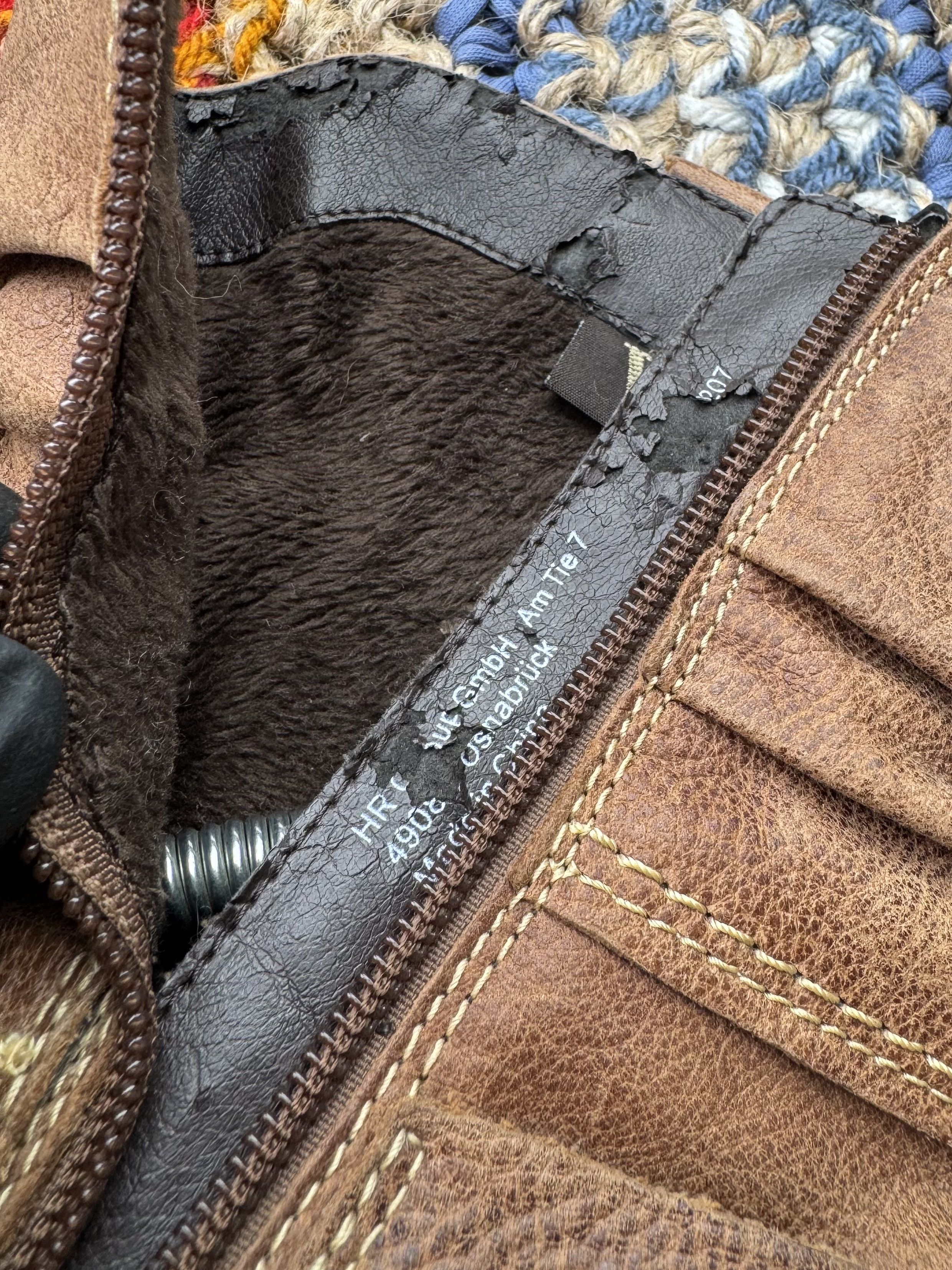 If Six Was Nine Vintage Leather Boots With Straps(E4) Size US 7.5 / EU 40-41 - 7 Thumbnail
