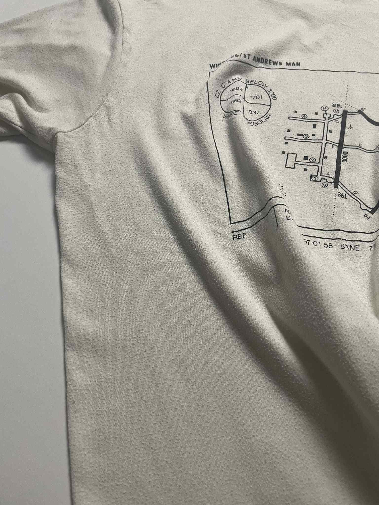 Vintage Vintage 80s Snoopy Peanuts Flight Shirt Size US M / EU 48-50 / 2 - 8 Thumbnail