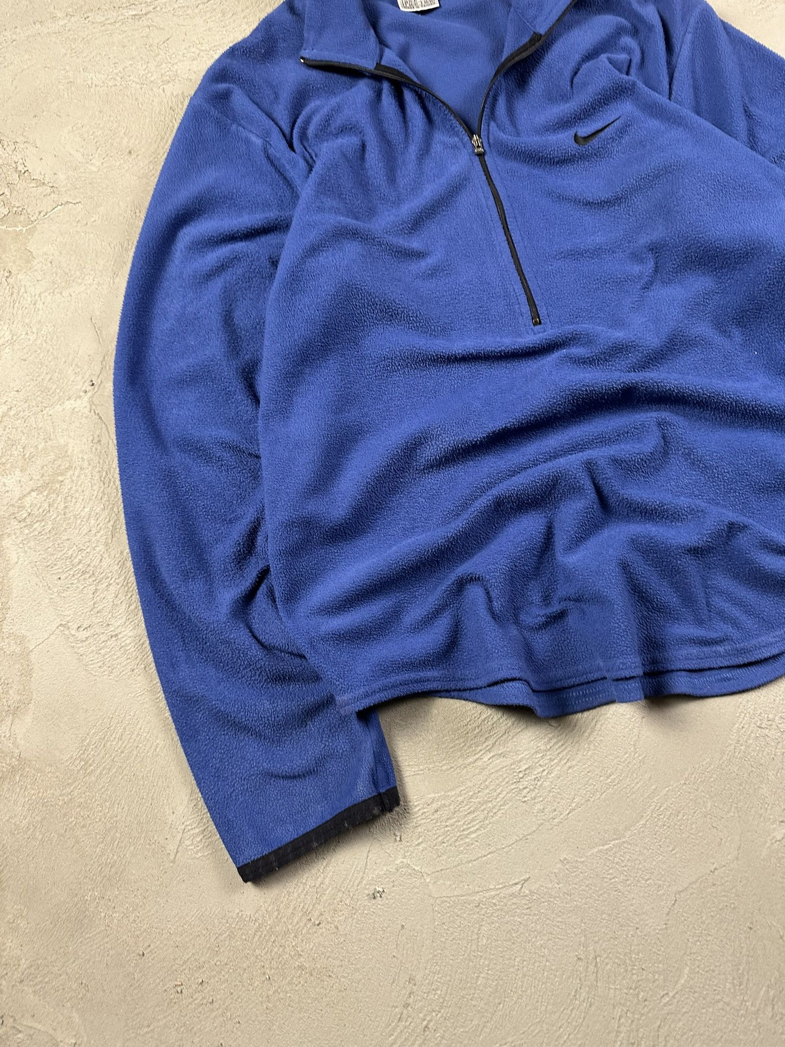 Nike 90s Vintage Nike Therma Fit Fleece Halfzip Boxy Sweatshirt Size US L / EU 52-54 / 3 - 4 Thumbnail
