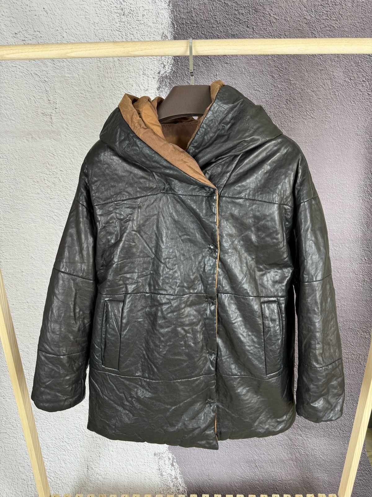 Other Salvatore SANTORO reversible leather jacket black/brown 40 Size S / US 4 / IT 40 - 1 Thumbnail