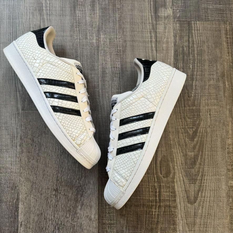 Adidas ADIDAS • Superstar C "White Black" (13M) Size US 13 / EU 46 - 7 Thumbnail