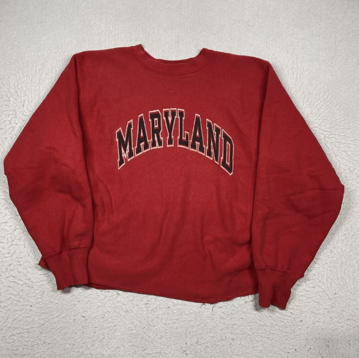 Champion Vintage Champion Reverse Weave Warm Up Mens Large Red Size US L / EU 52-54 / 3 - 1 Thumbnail