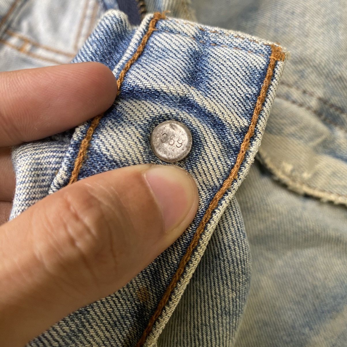 Levi's × Levi's Vintage Clothing × Vintage 💥#359 LEVIS JEANS 501 DENIM PANT Size US 30 / EU 46 - 6 Thumbnail