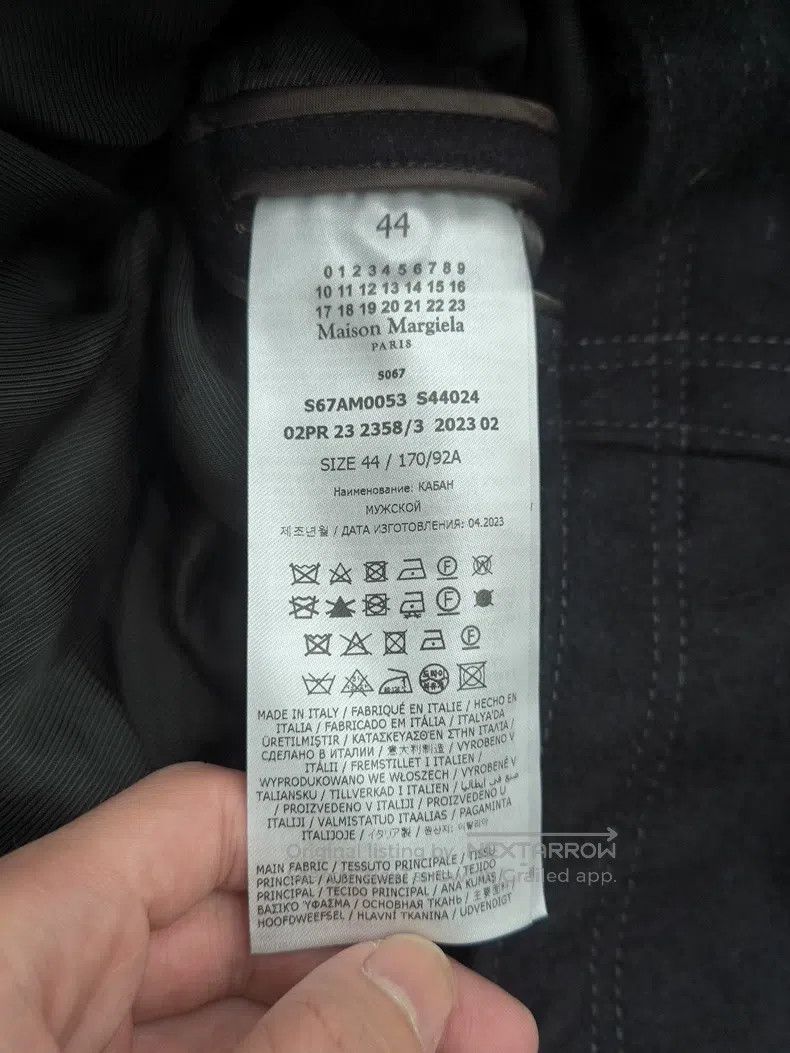 Maison Margiela Maison Margiela Woollen-blend double-breasted medium-lengt Size US S / EU 44-46 / 1 - 6 Thumbnail