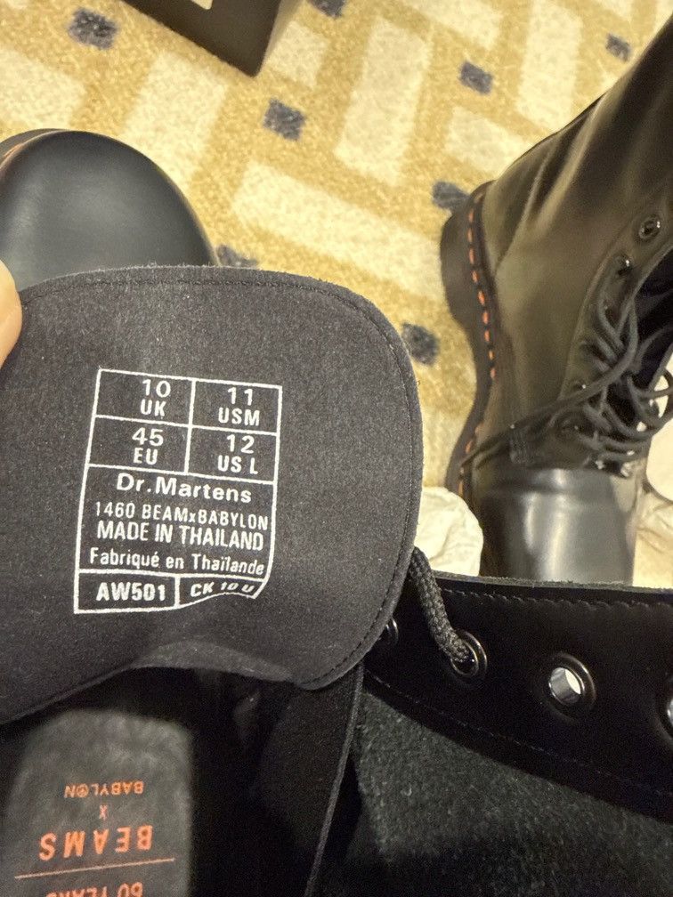 Babylon × Dr. Martens Dr. Martens x Beams x Babylon 1460 Size US 11 / EU 44 - 3 Thumbnail