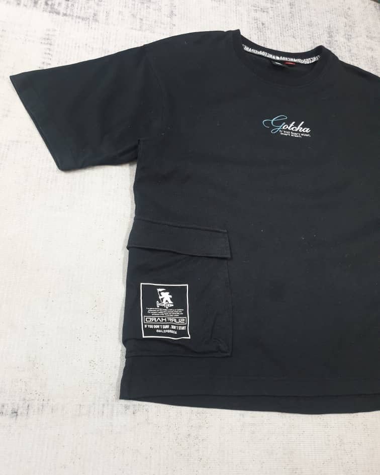 Gotcha Gotcha black colour side pocket collar Shirt Size US M / EU 48-50 / 2 - 6 Thumbnail