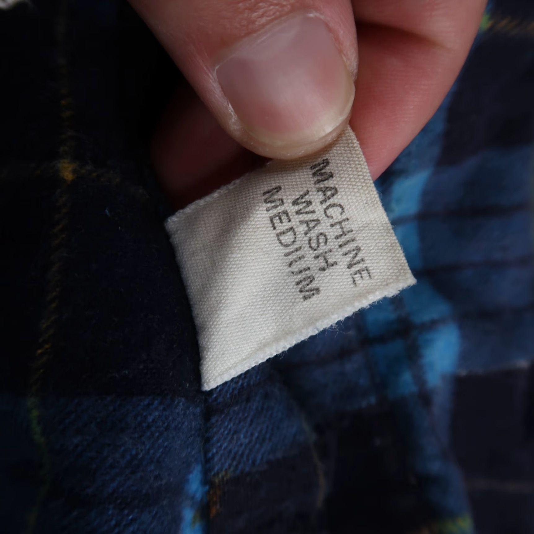 Vintage VTG 1970s Monzini by Monticello Blue Flannel Shirt L Rockabilly USA Men’s Button-Front Size US L / EU 52-54 / 3 - 6 Thumbnail