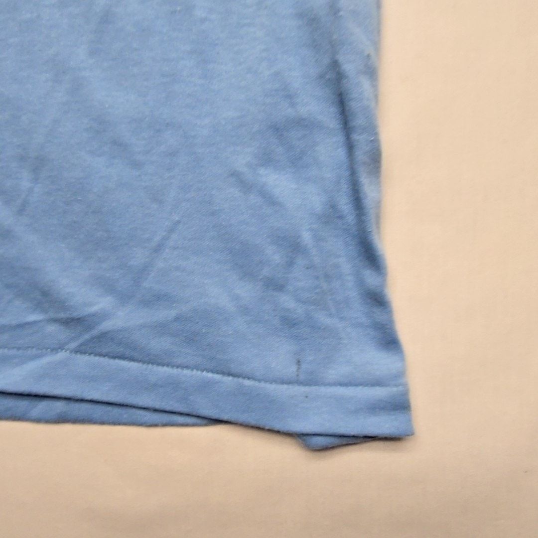 Vintage Vintage Montana Graphic Tee Le Riche Blue White Large Shirt Size L / US 10 / IT 46 - 5 Thumbnail