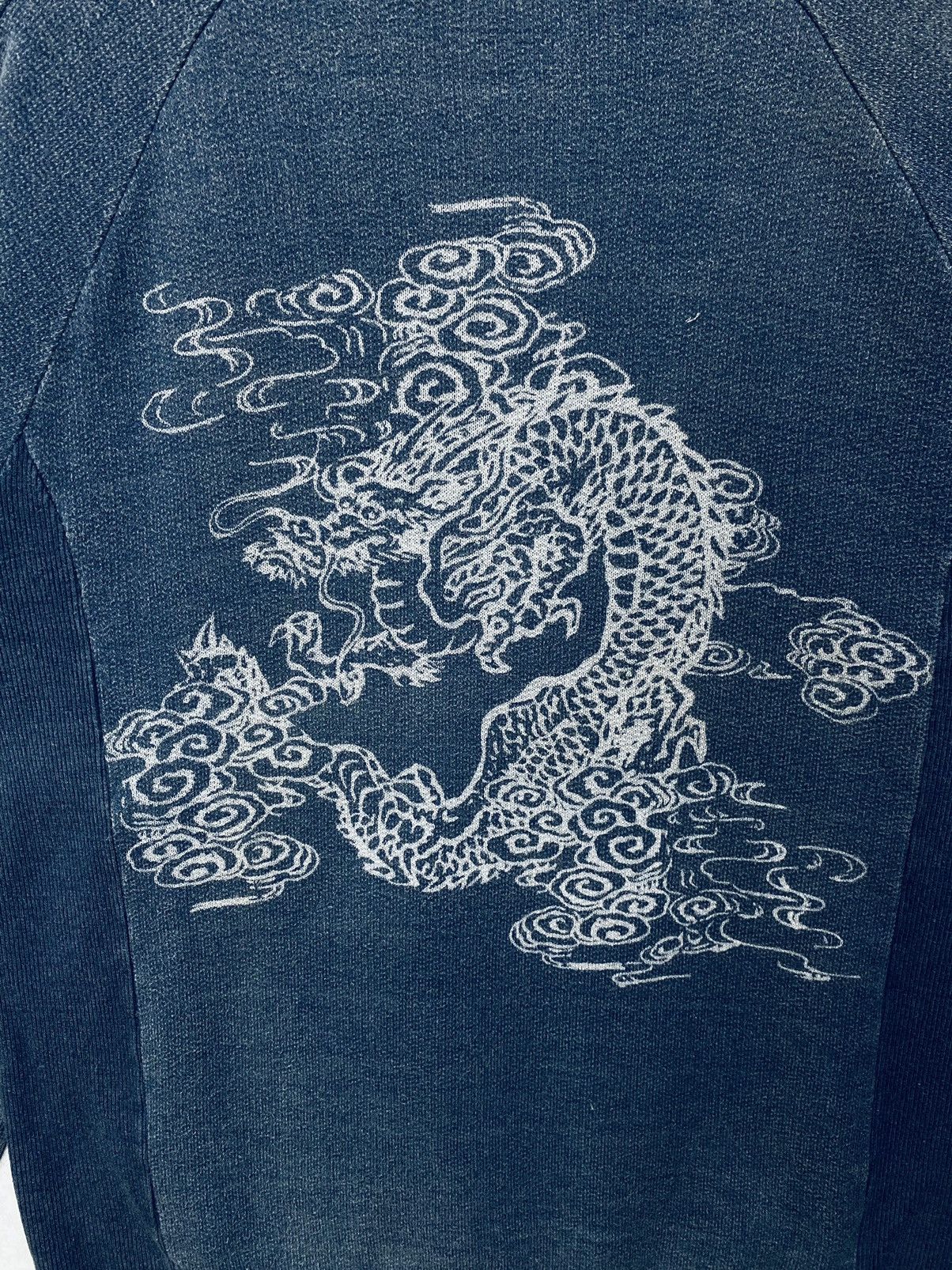 Indigo Indigo Sweatshirt Big Dragon Graphic Crewneck Size Large Size US L / EU 52-54 / 3 - 6 Thumbnail
