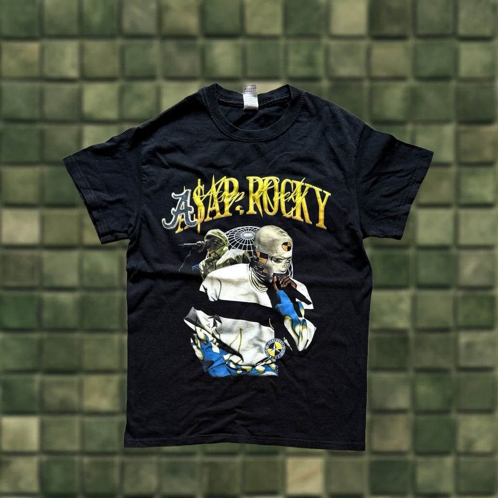 Gildan A ASAP Rocky Mercedes Benz Graphic T Shirt Women S Black Size S / US 4 / IT 40 - 1 Thumbnail