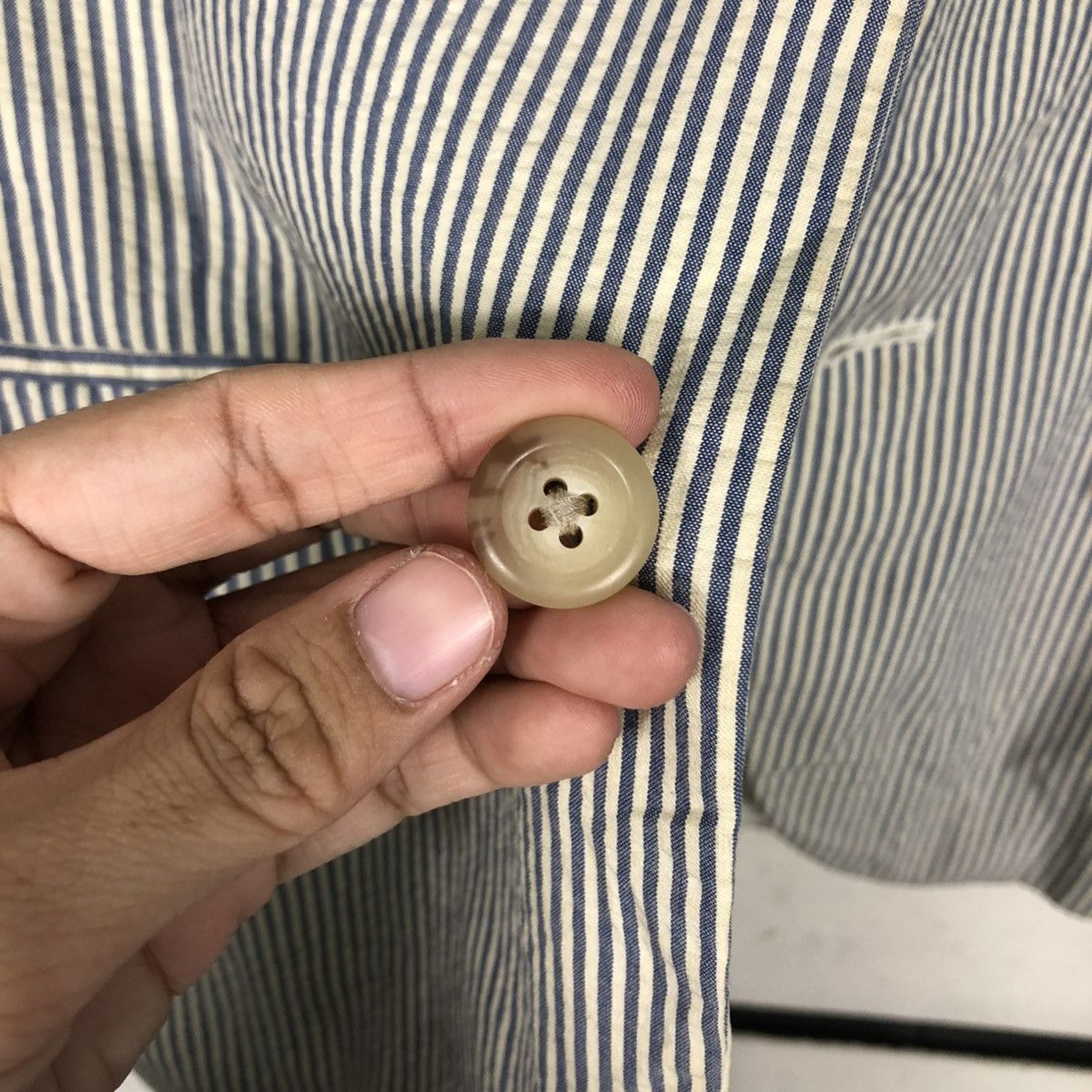 Polo Ralph Lauren 🔥VINTAGE HICKORY CHORE WORKER JACKET POLO RALPH LAUREN Size US S / EU 44-46 / 1 - 18 Thumbnail