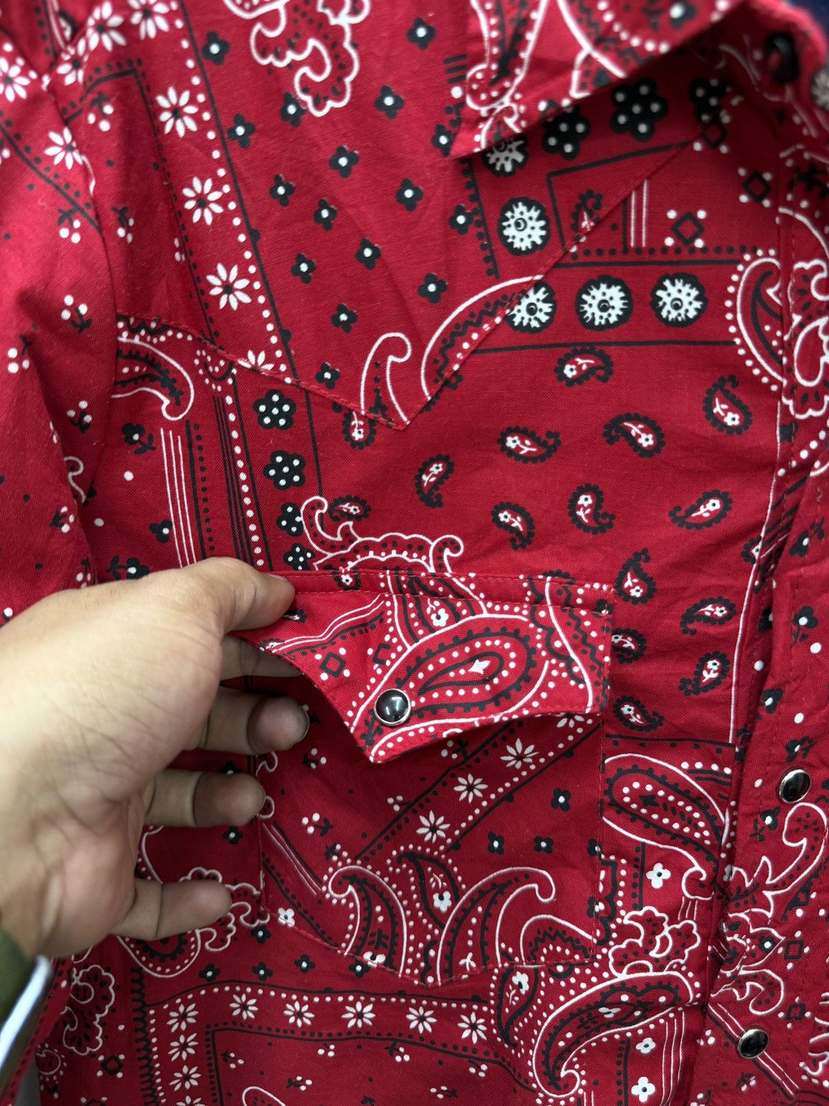 Vintage 🔥🔥🔥ARCHIVE VINTAGE H BAR C BANDANA JACKET SHIRTS Size US L / EU 52-54 / 3 - 10 Thumbnail