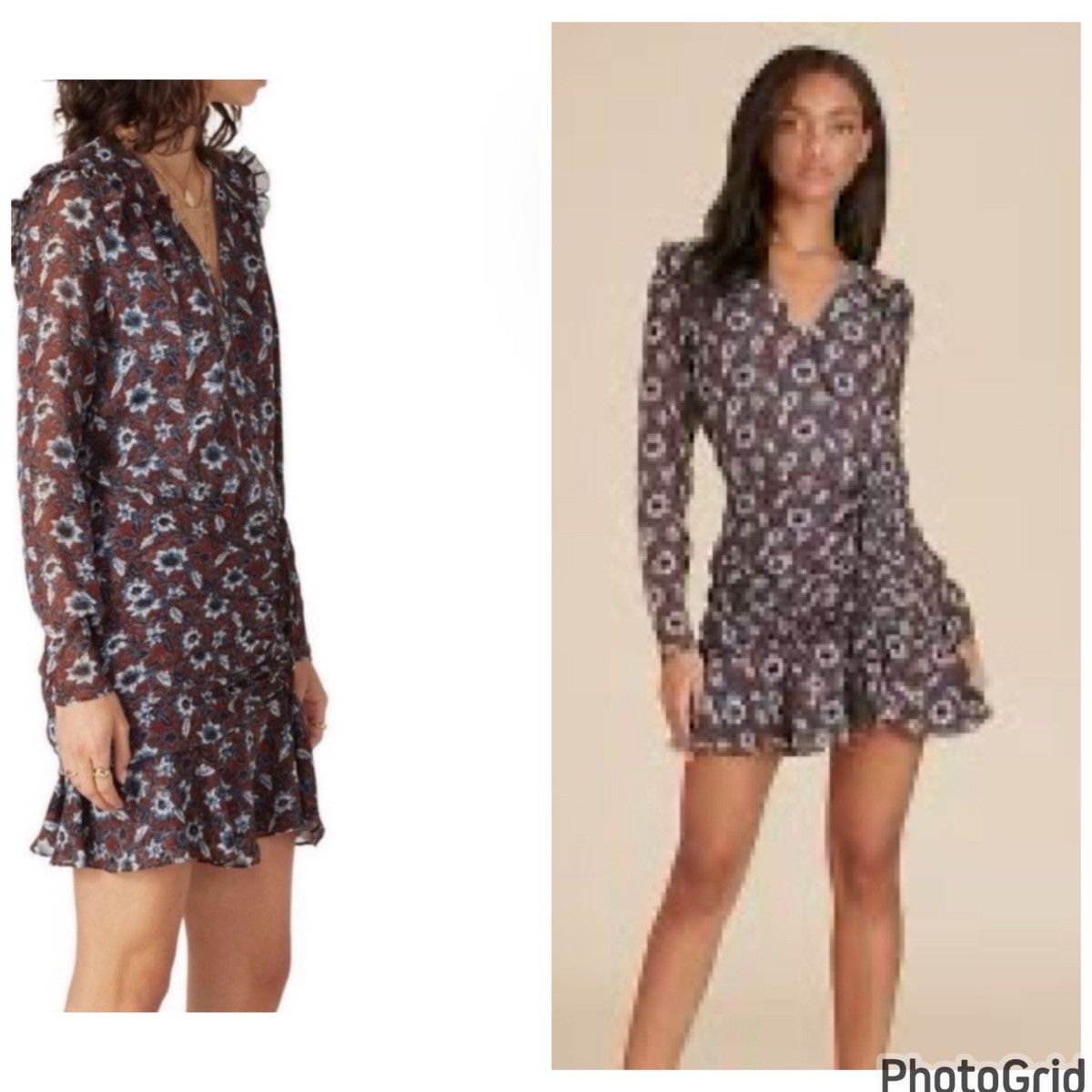 Veronica Beard Veronica Beard Floral Silk Dress Size XS / US 0-2 / IT 36-38 - 1 Thumbnail