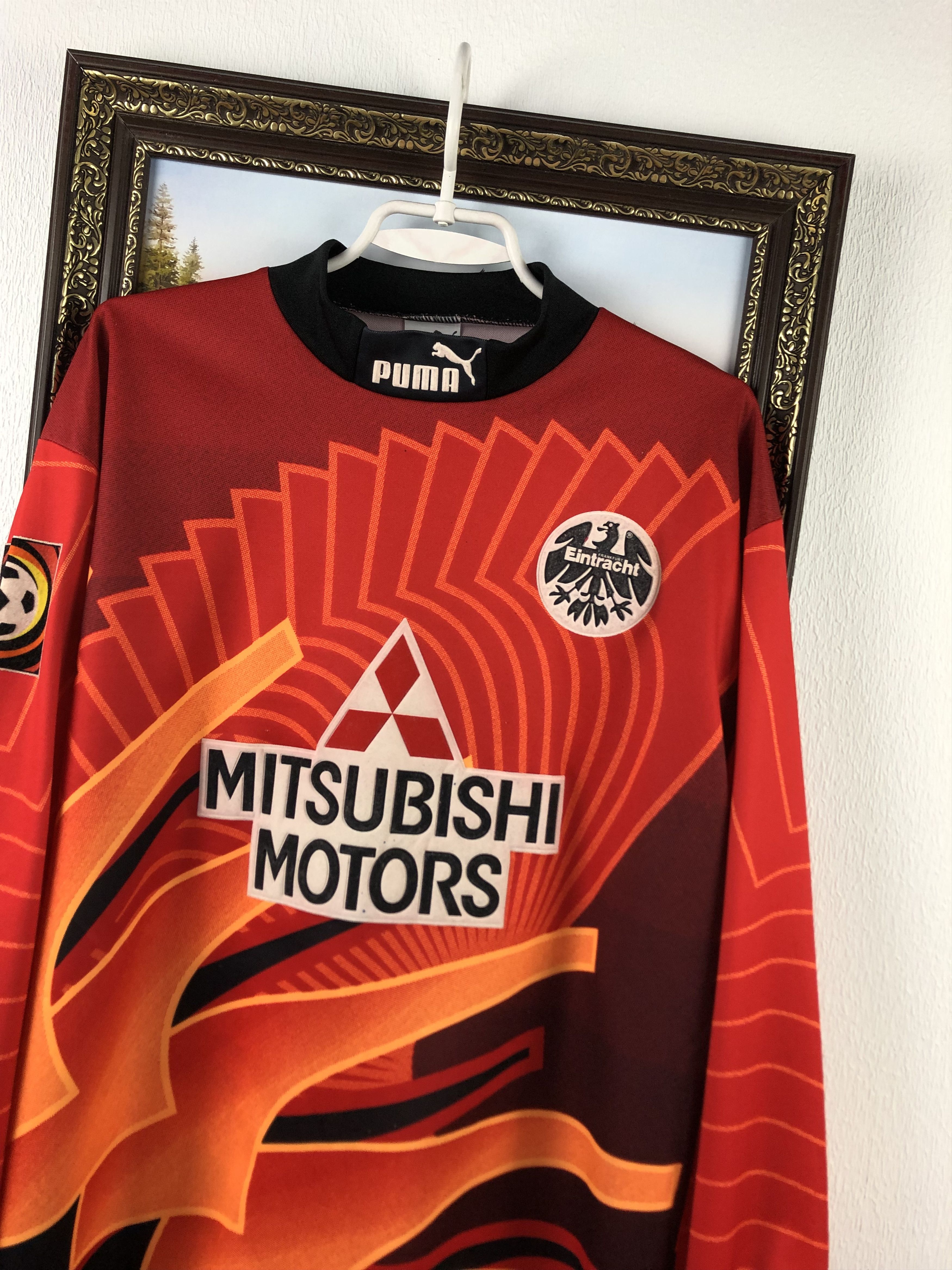Puma Eintracht Frankfurt Goalkeeper shirt 1995 Soccer Jersey Size US M / EU 48-50 / 2 - 4 Thumbnail