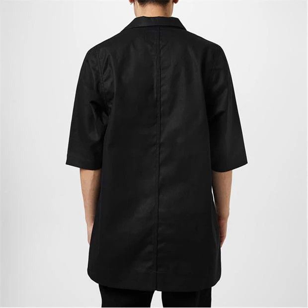 Rick Owens o1g2r1mq0624 Magnum Shirts in Black Size US XL / EU 56 / 4 - 5 Thumbnail