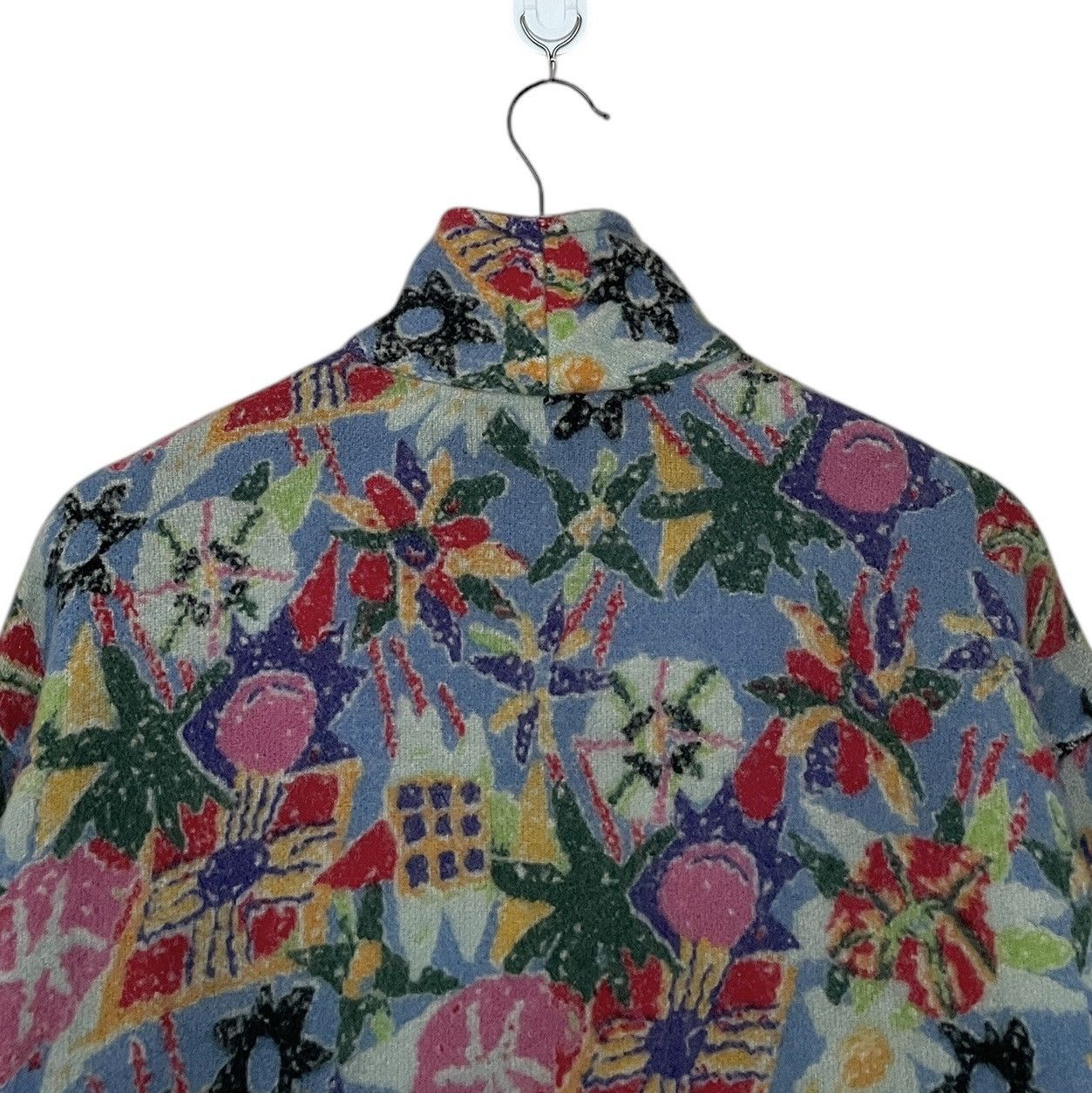 Vintage Vintage Brand Art Kendone Full Print Wool Jacket 1990s Size US L / EU 52-54 / 3 - 4 Thumbnail