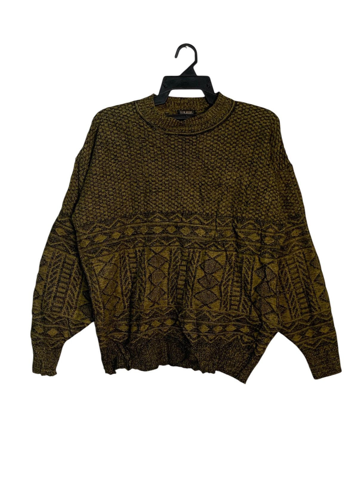 Japanese Brand Rare Design Vintage Li Live Fashion Knitwear Sweater Size US M / EU 48-50 / 2 - 1 Thumbnail