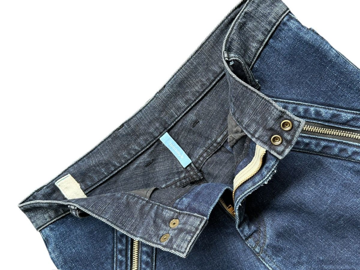 Japanese Brand Bloomy Asterisk hybrid indigo dyed denim Size US 31 - 7 Thumbnail