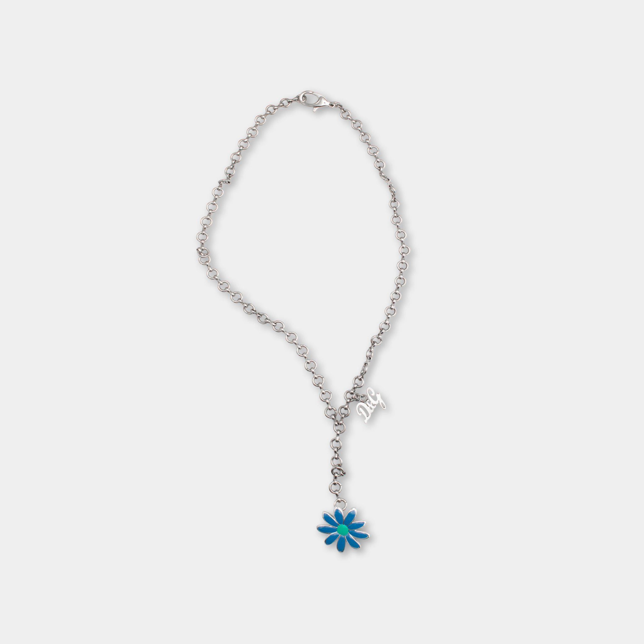 Dolce & Gabbana Dolce & Gabbana Flower Logo Necklace Size ONE SIZE - 2 Thumbnail