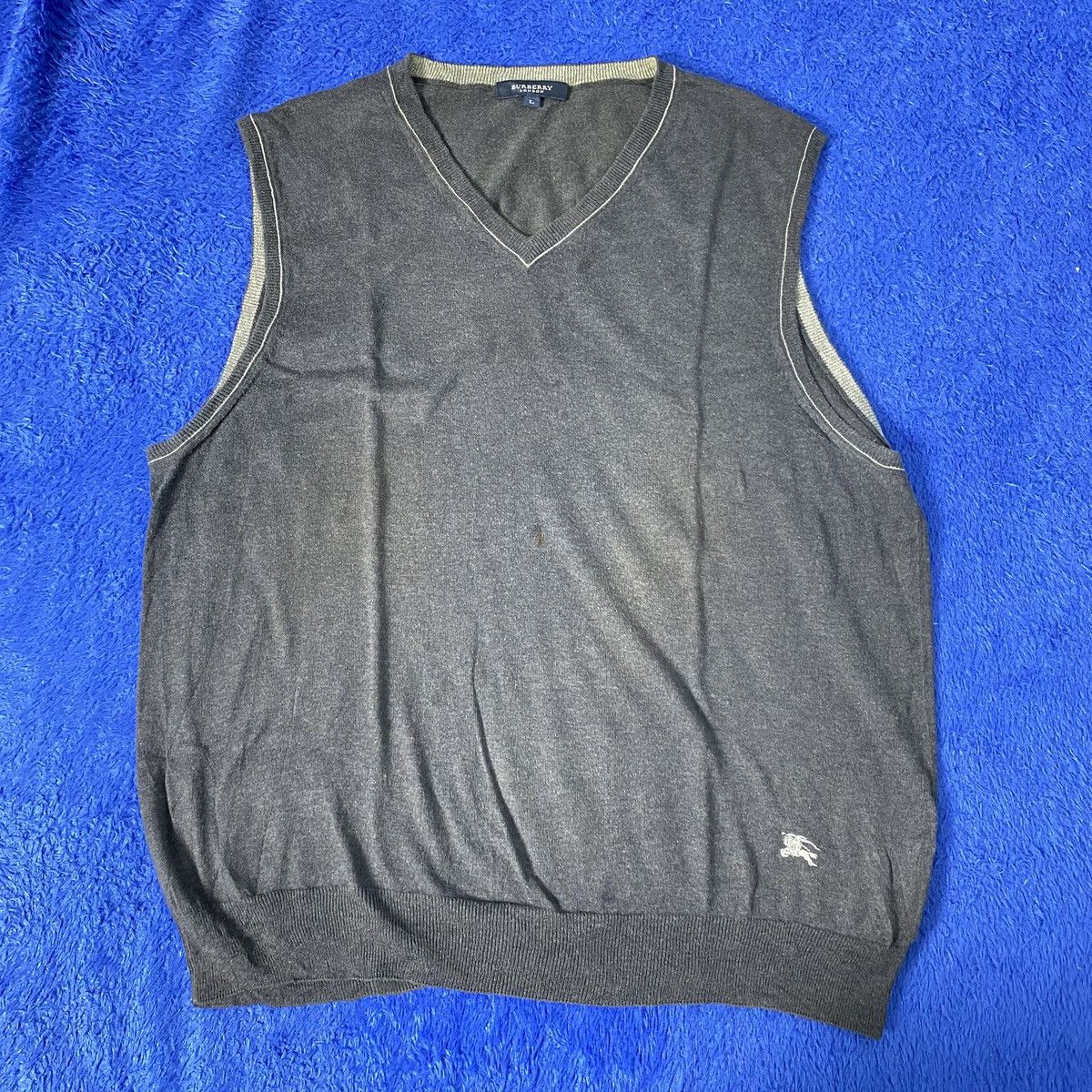 Burberry Burberry vest knitwear Size US L / EU 52-54 / 3 - 1 Thumbnail