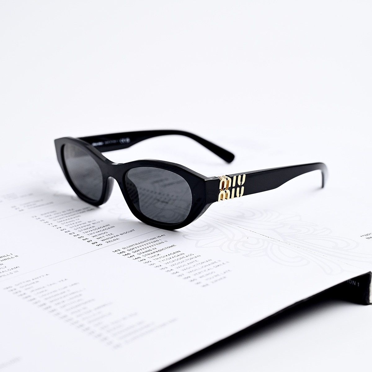 Miu Miu MIU MIU 0MU A03S SUNGLASSES Size ONE SIZE - 1 Thumbnail