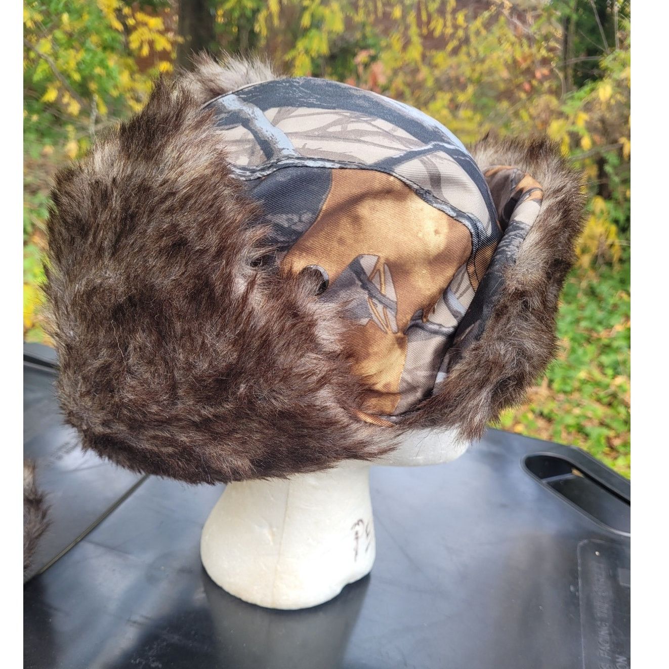 Columbia × Mossy Oaks × Realtree Real Tree Camo Trapper hat Fur lined Size ONE SIZE - 4 Thumbnail