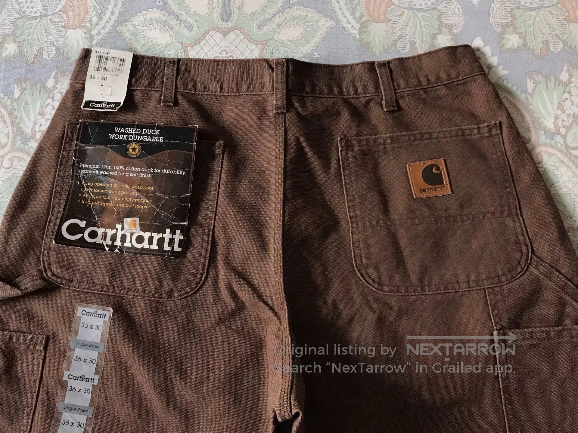 Carhartt Carhartt B11 CHT Work Pants. Size US 36 / EU 52 - 5 Thumbnail