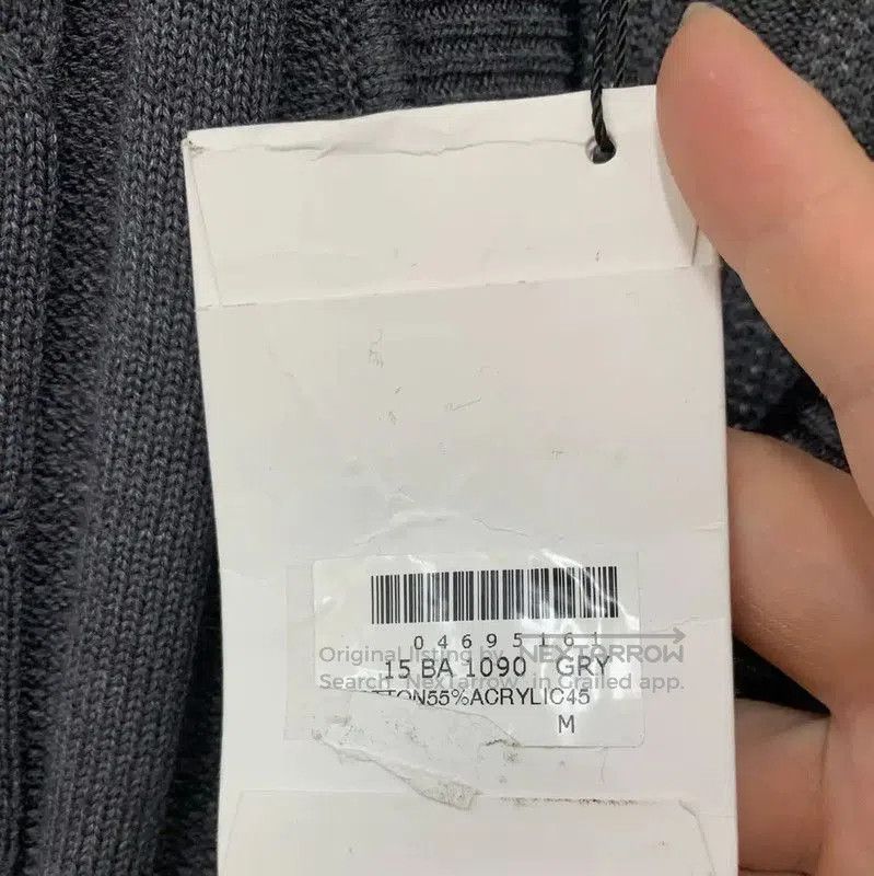 Balmain Balmain Gray Cotton Long Sleeve Pullover Sweater . Size M / US 6-8 / IT 42-44 - 5 Thumbnail