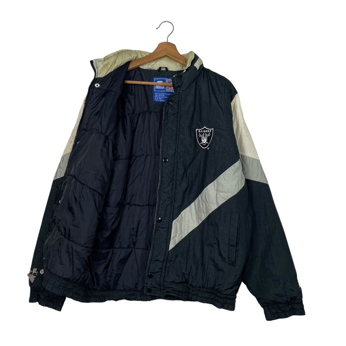 Starter Vintage Starter NFL Las Vegas Raiders Jacket Size US M / EU 48-50 / 2 - 9 Thumbnail