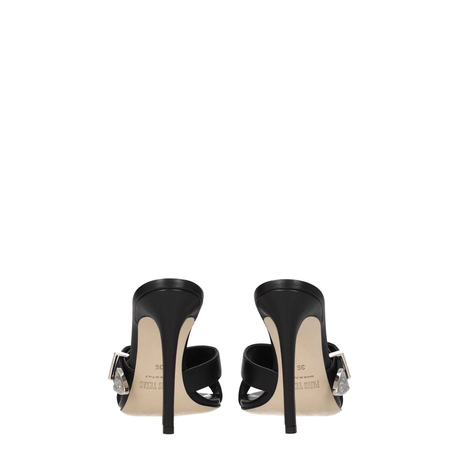 Paris Texas ob1o1e1124 Leather Sandals in Black Size US 10 / IT 40 - 5 Thumbnail
