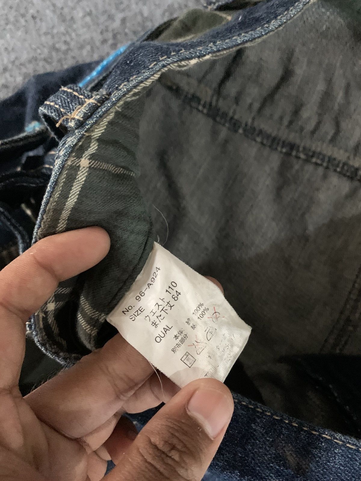 Japanese Brand Vintage Bunbuster Denim Size US 36 / EU 52 - 7 Thumbnail