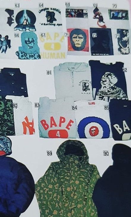 Bape × Vintage OG AW1996 Bape Very Ape UK Leader Size US M / EU 48-50 / 2 - 20 Thumbnail