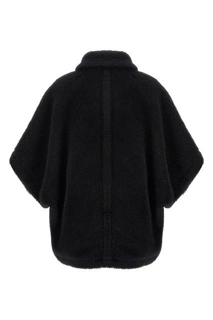 Max Mara MAX MARA Tebe Black Cape New & Authentic Size ONE SIZE - 2 Thumbnail