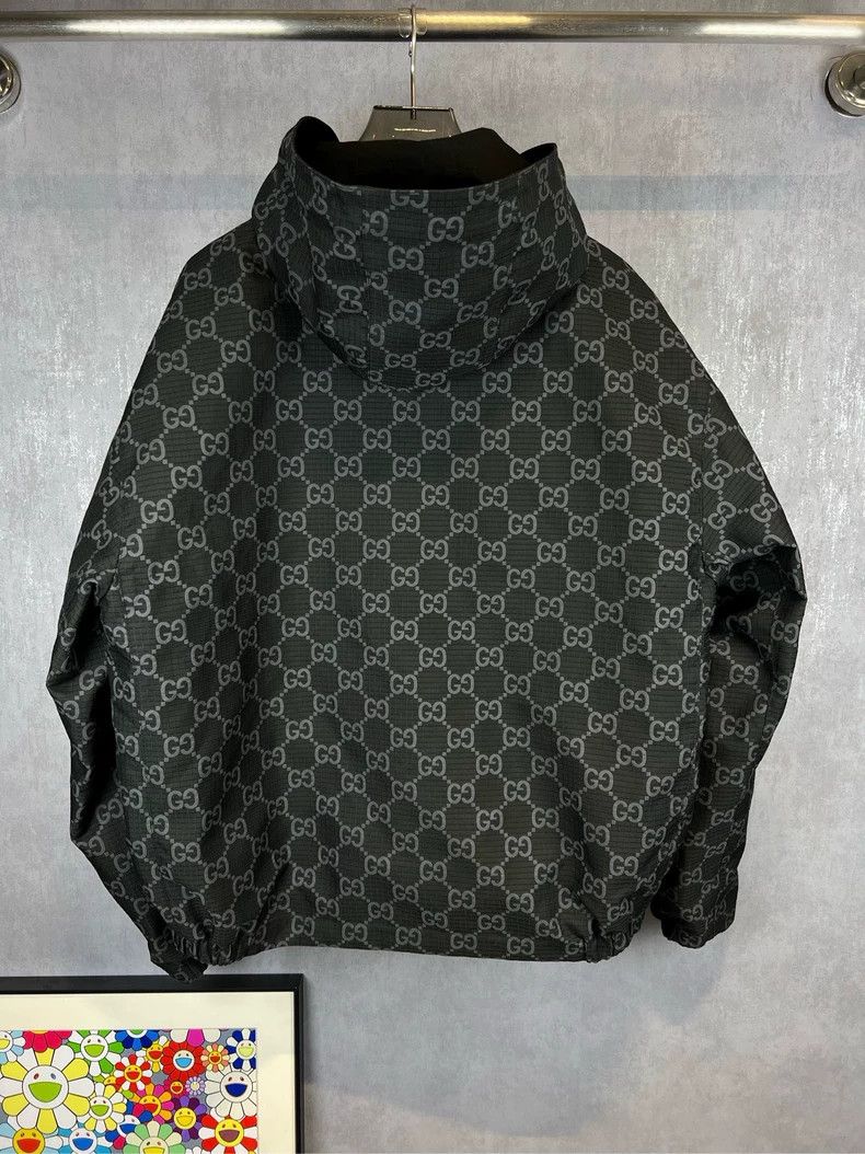 Gucci Gucci Old flower full logo windbreaker jacket 2503-Nextarr Size US L / EU 52-54 / 3 - 2 Thumbnail