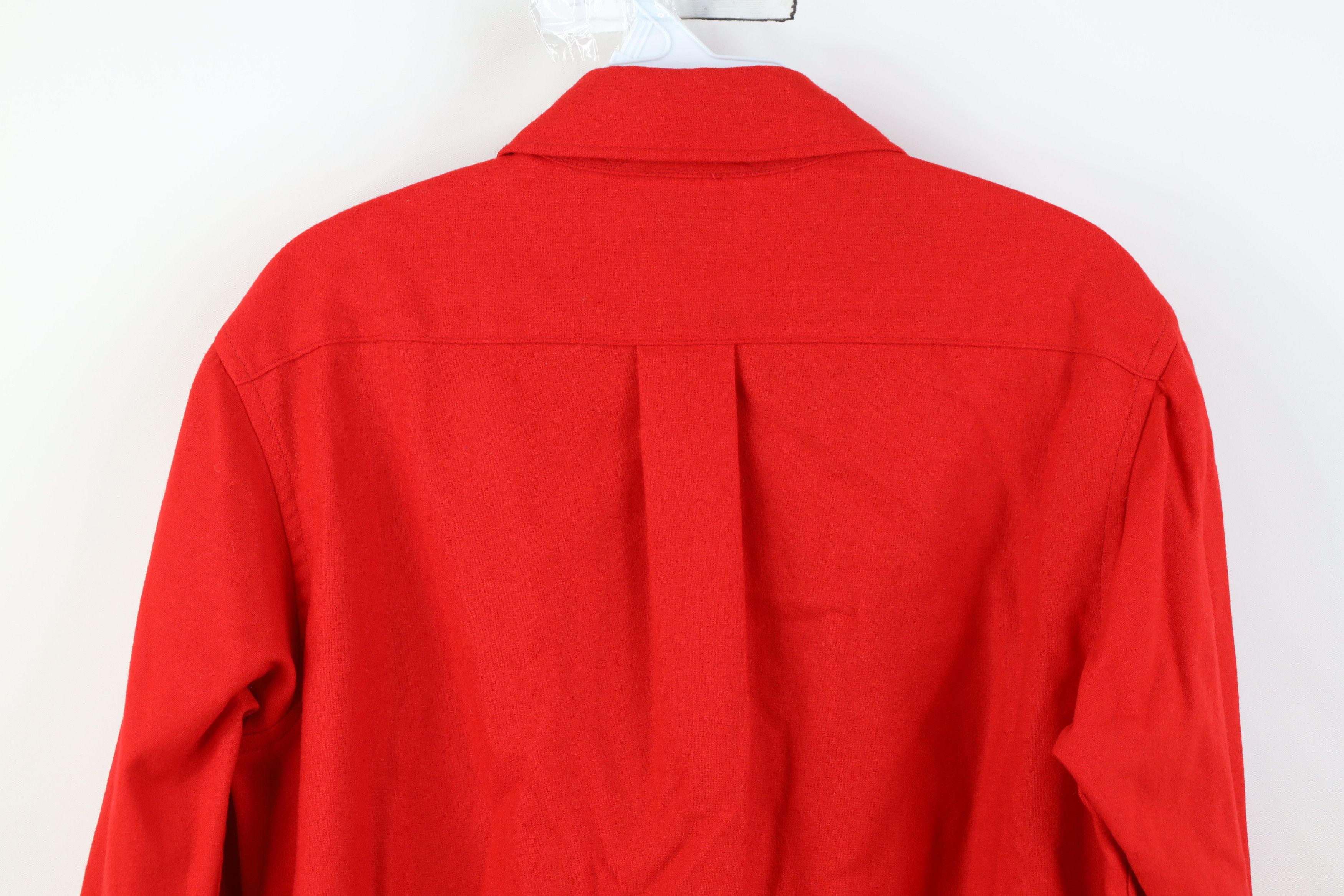 Pendleton Vintage 60s 70s Pendleton Board Button Shirt Red USA Size US M / EU 48-50 / 2 - 14 Thumbnail