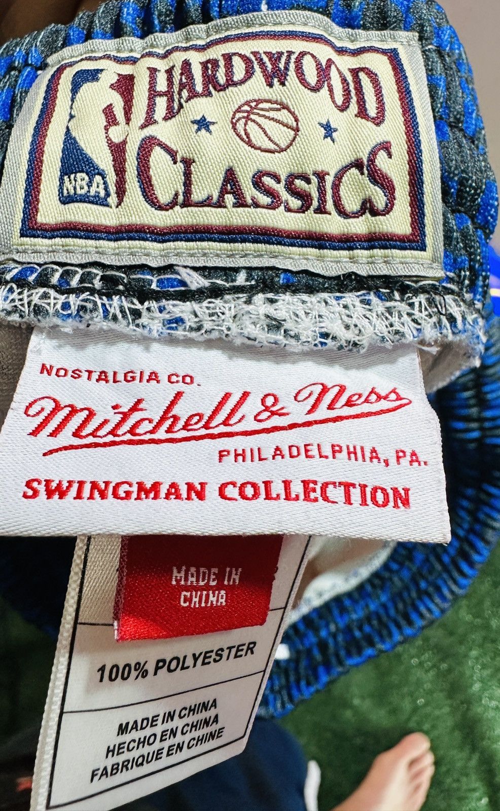 Mitchell & Ness Mitchell & Ness 96 NBA All-Star Game Men's Size M Shorts Size US 34 / EU 50 - 6 Thumbnail
