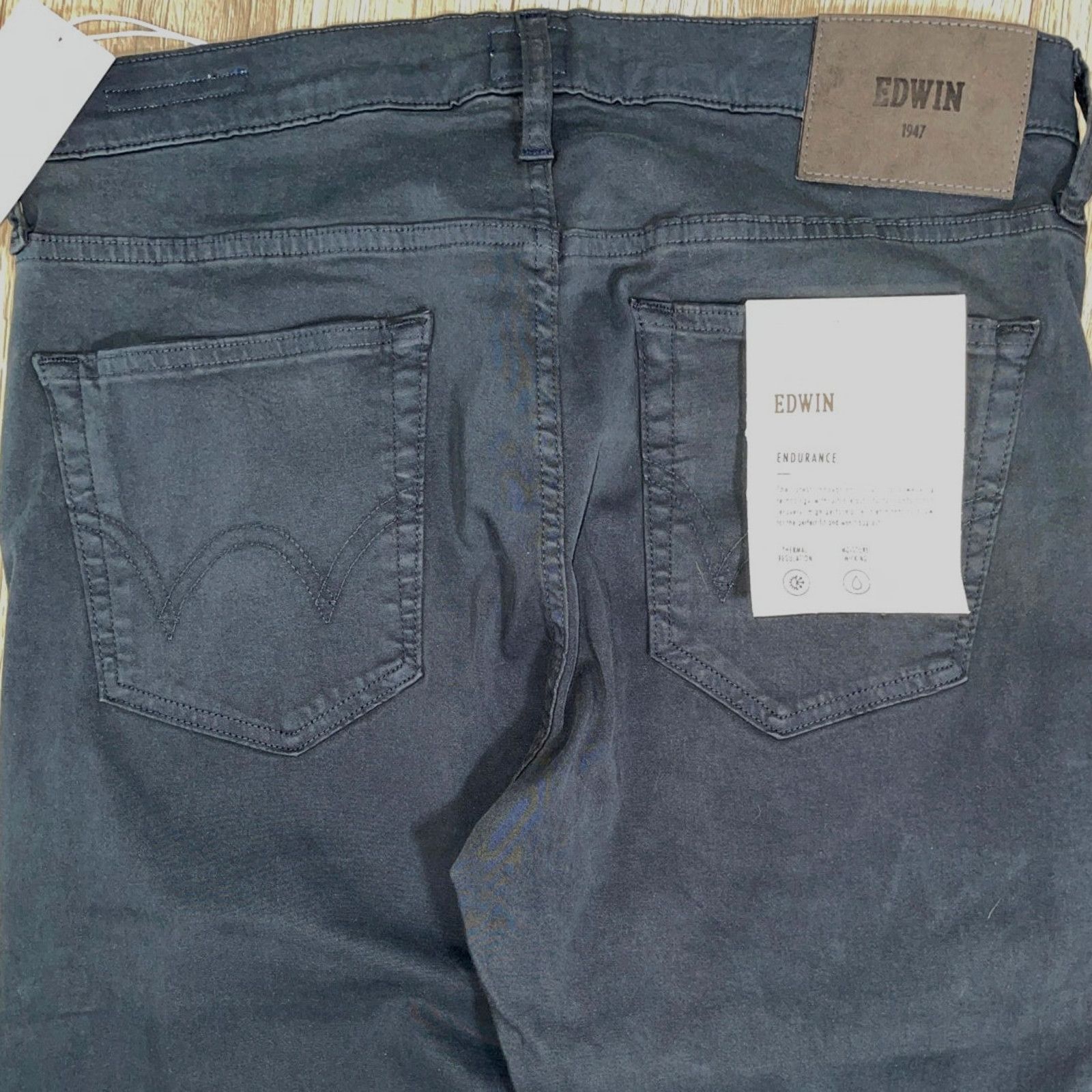 Edwin Edwin Denim Maddox Endurance Slim Pants Navy 30 33" - $178 Size US 30 / EU 46 - 7 Thumbnail